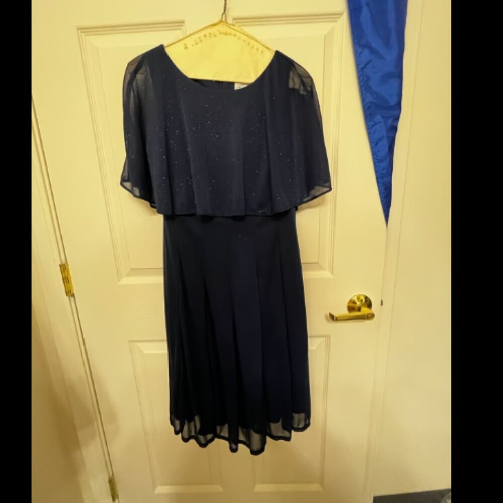 Navy J. Taylor Dress